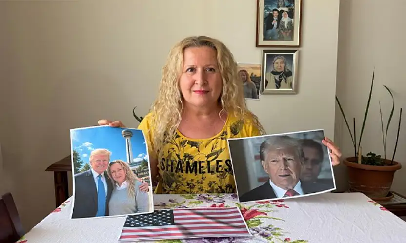 Trump'ın kızı olduğunu iddia eden Necla Özmen'den görüşme çağrısı: Babama Yaprak Sarması Hazırladım