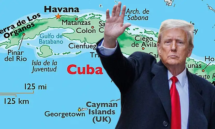 Trump'tan Küba mesajı: Çok yakında düşecek