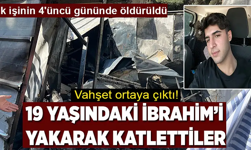 Vahşet ortaya çıktı: Benzin alıp konteyneri ateş vermişler